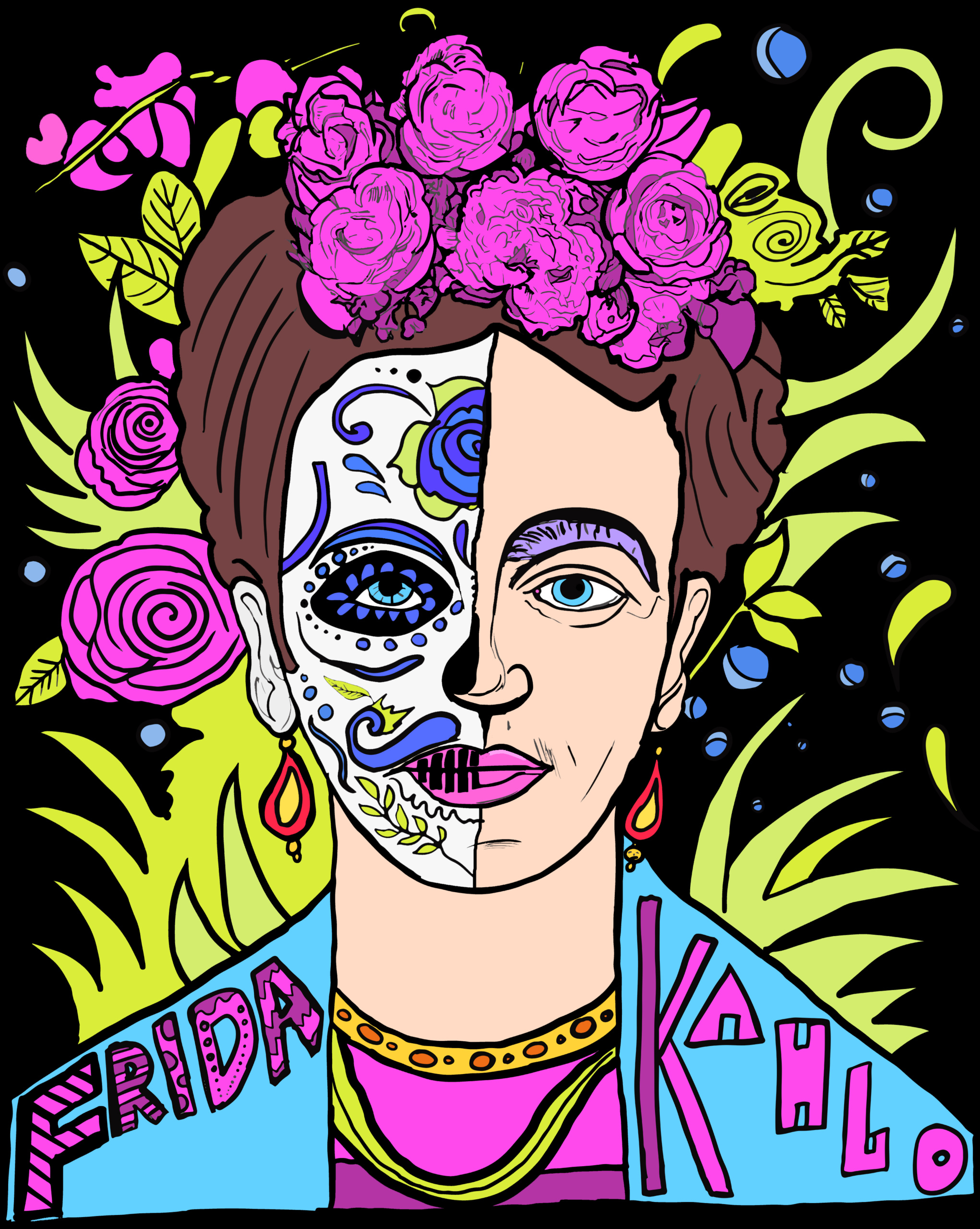 Frida Kahlo Paint Kit